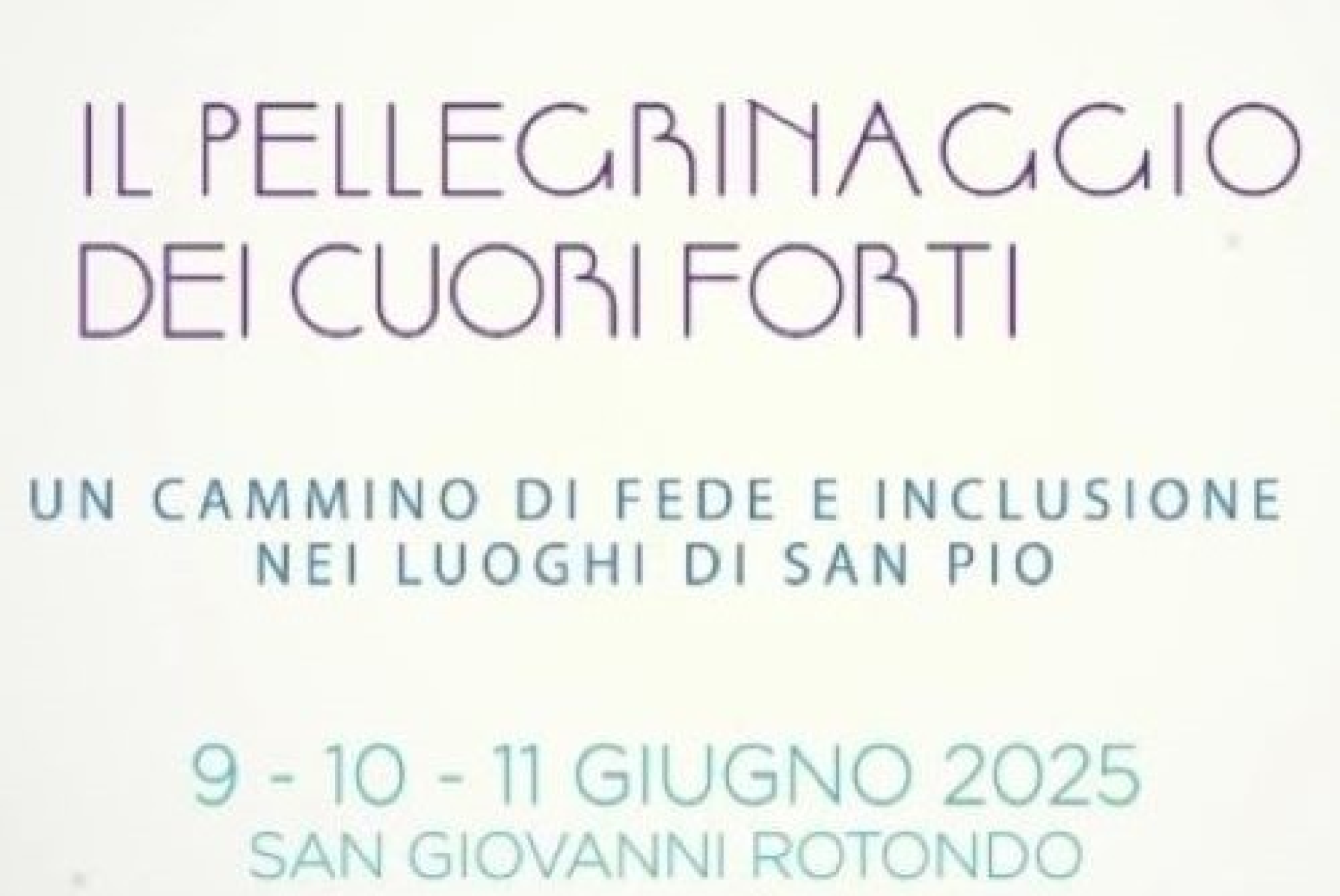 Il Pellegrinaggio dei Cuori Forti