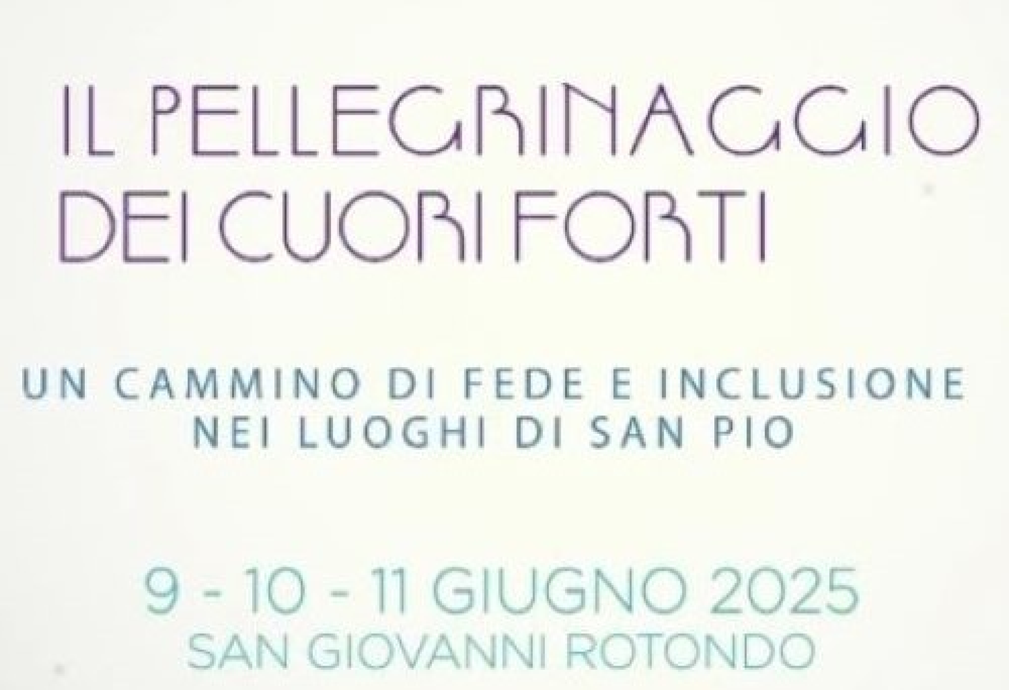 Il Pellegrinaggio dei Cuori Forti