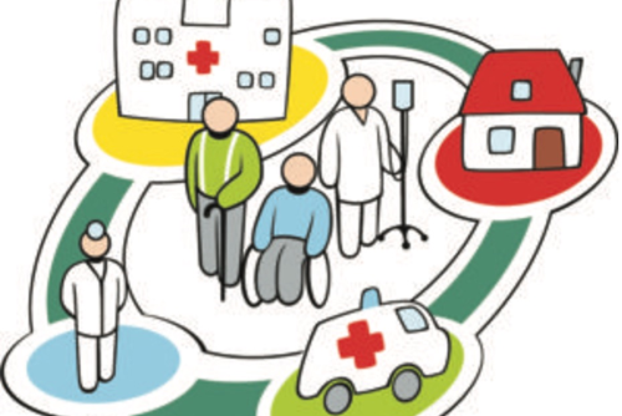 Un disegno dedicato alla Sanità territoriale