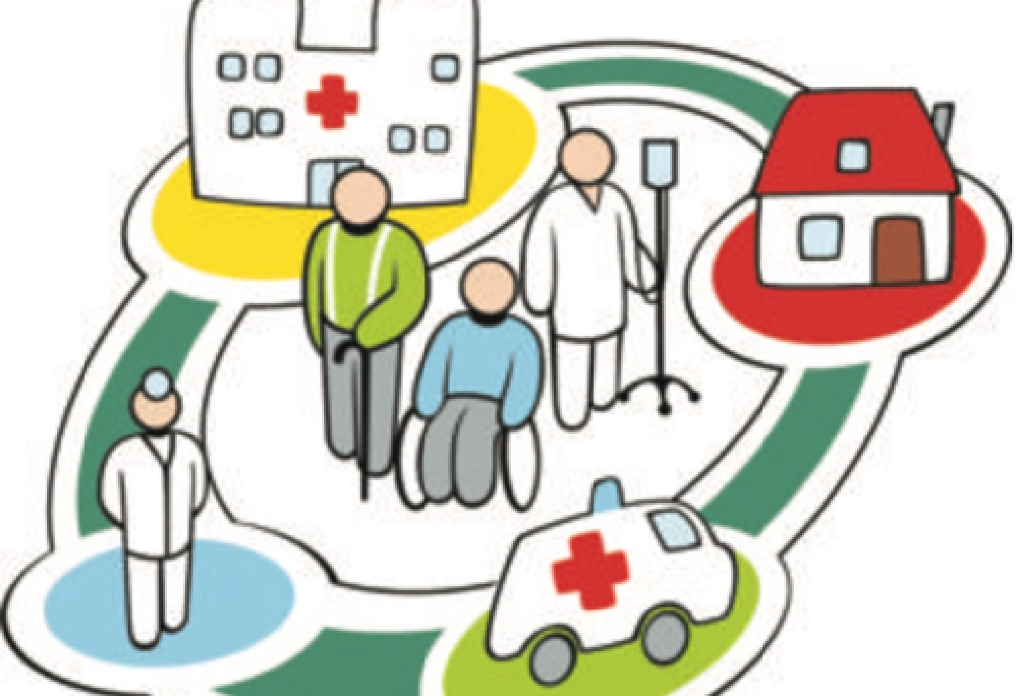 Un disegno dedicato alla Sanità territoriale