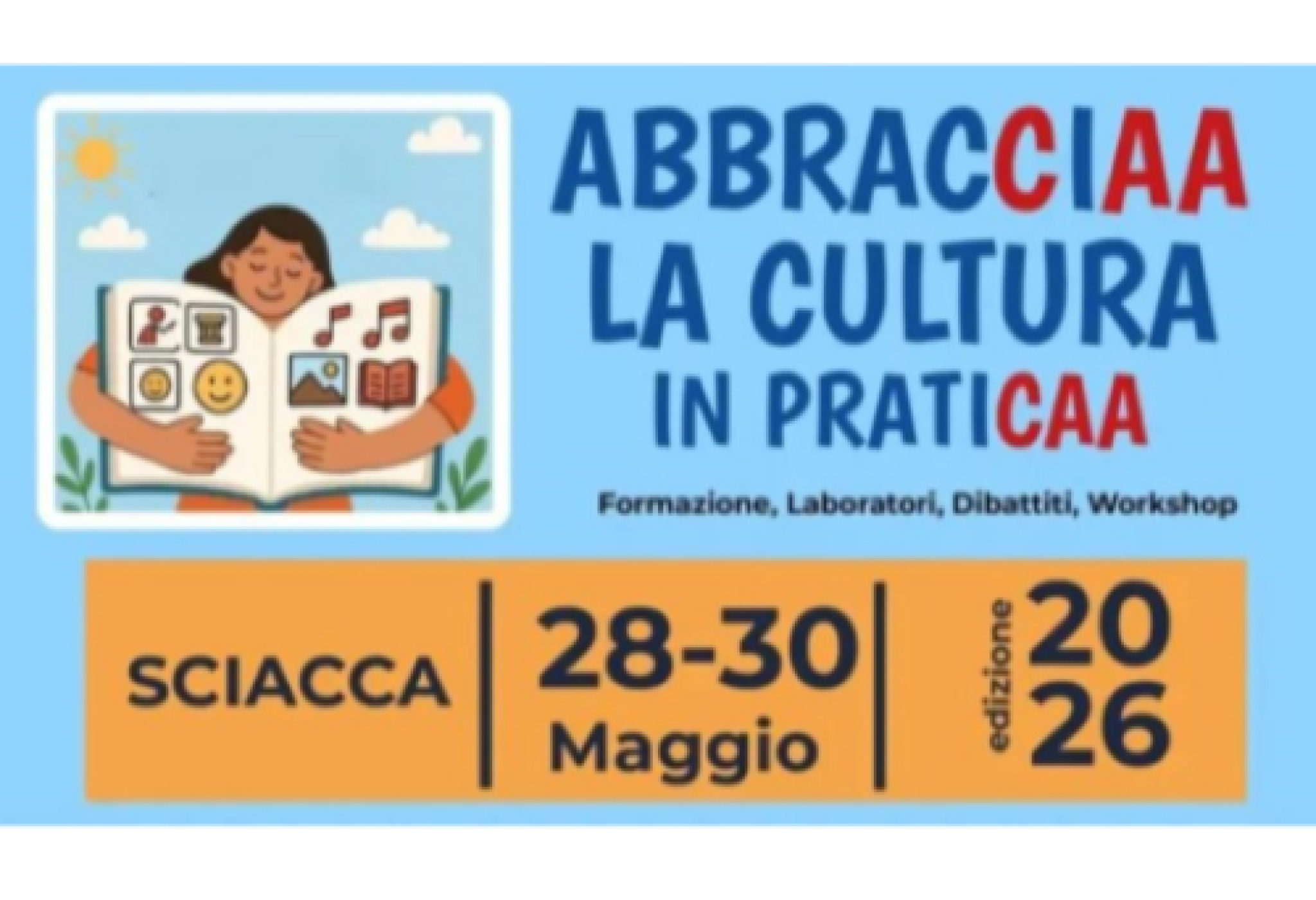 “AbbracCiAA la cultura in pratiCAA 2026”: un’iniziativa in Sicilia sull’accessibilità comunicativa