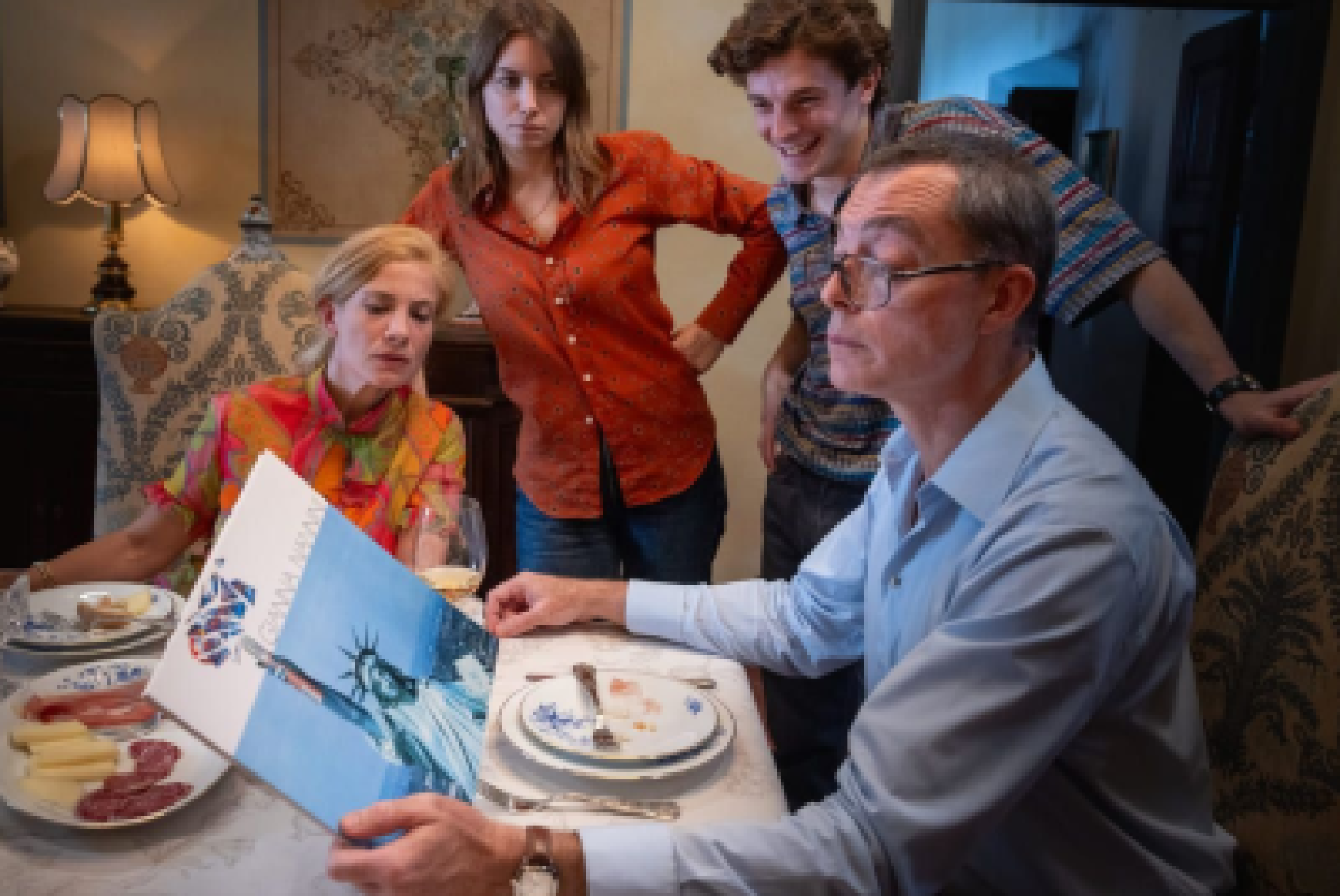 Una scena "di famiglia" del film "Sei nell'anima"