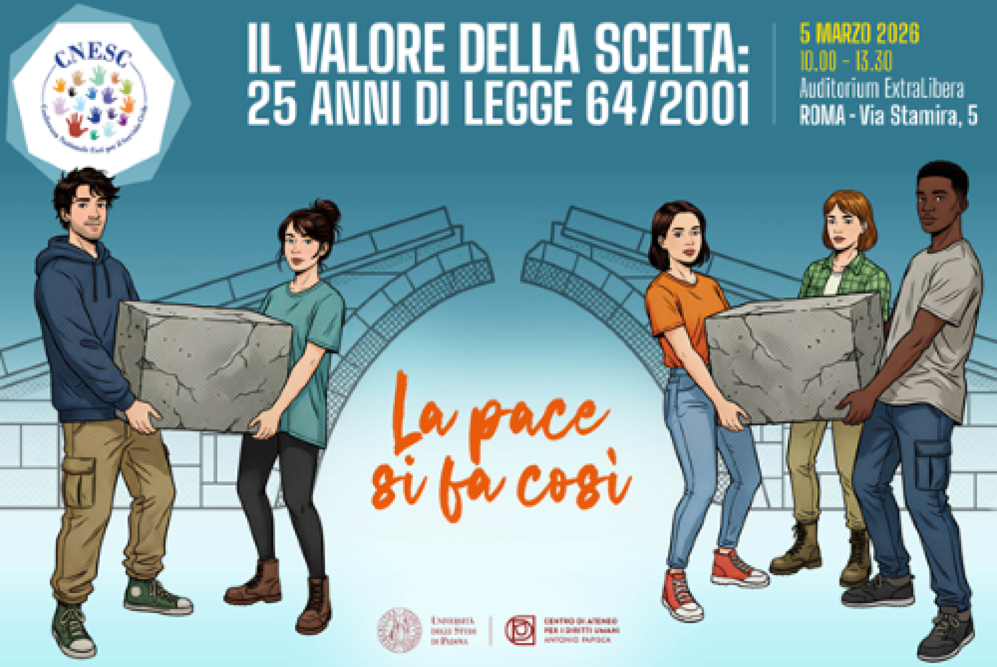 Operatori e operatrici del Servizio Civile: difensori dei diritti umani e artigiani di pace sui territori