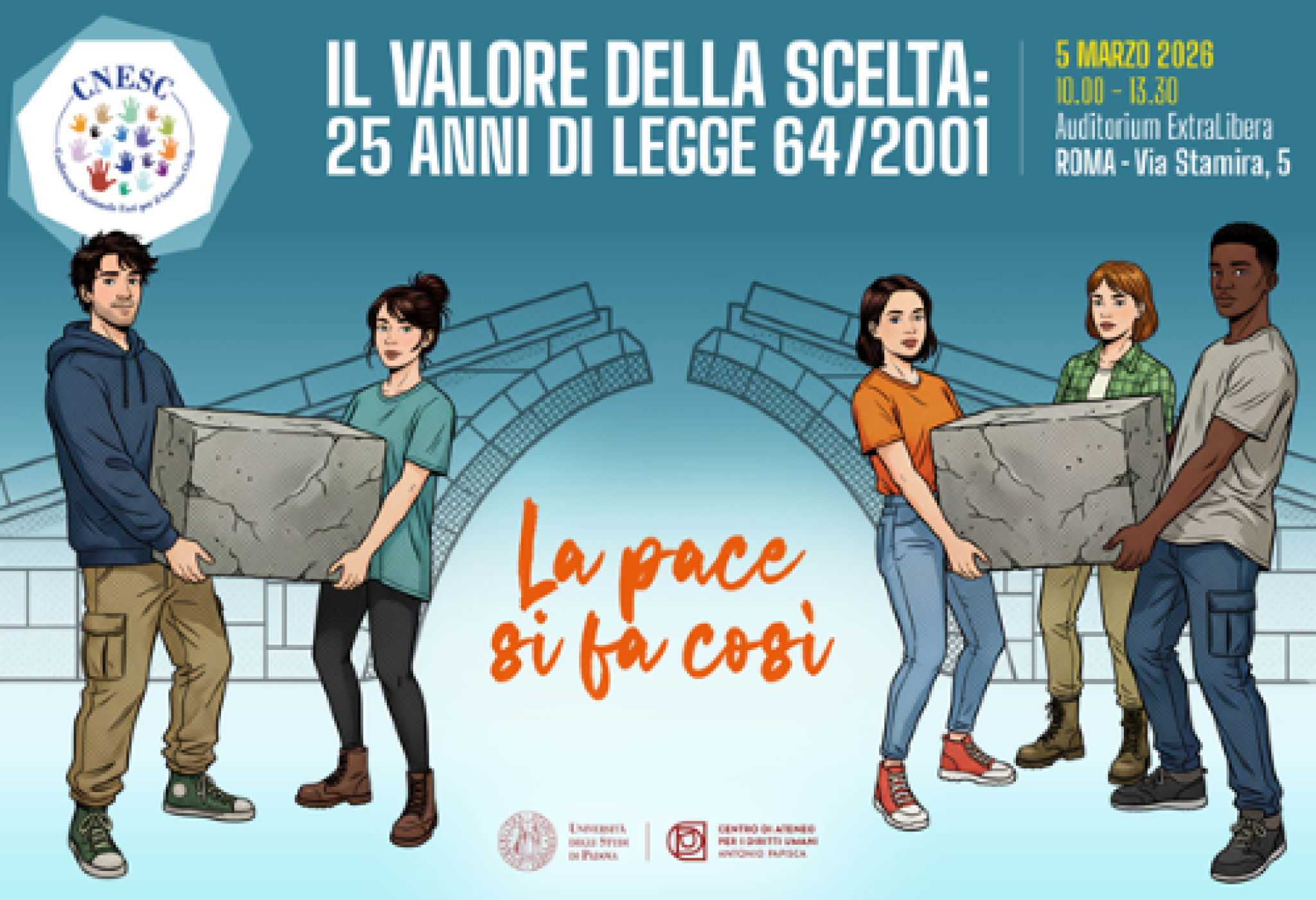 Operatori e operatrici del Servizio Civile: difensori dei diritti umani e artigiani di pace sui territori