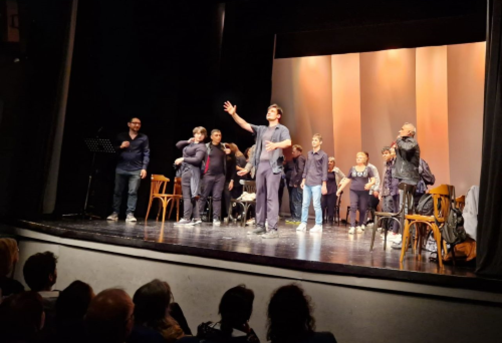 Immagine di una rappresentazione di "Speranza in scena"