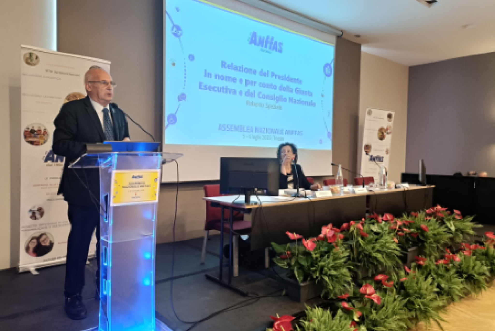 L'intervento del presidente Speziale all'Assemblea Nazionale dell'ANFFAS di Trieste