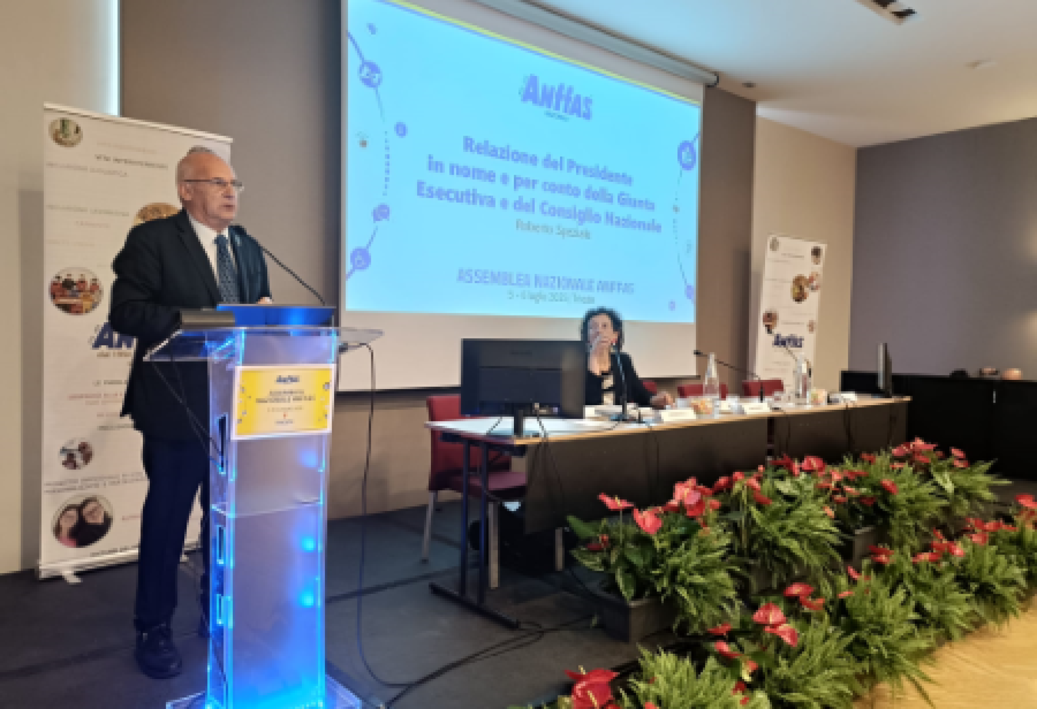 L'intervento del presidente Speziale all'Assemblea Nazionale dell'ANFFAS di Trieste