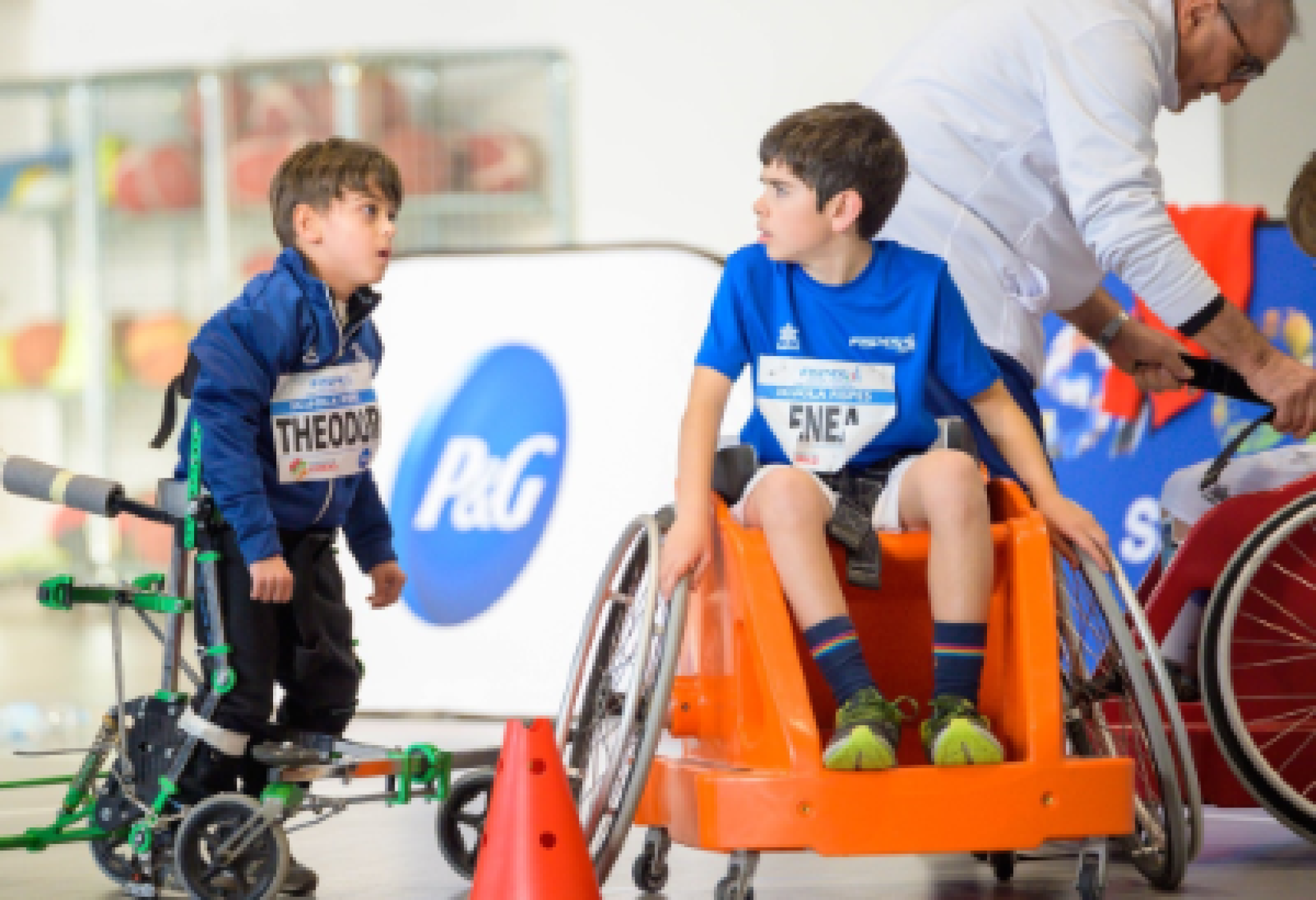 Ragazzi coinvolti nel progetto "Sport Senza Confini"