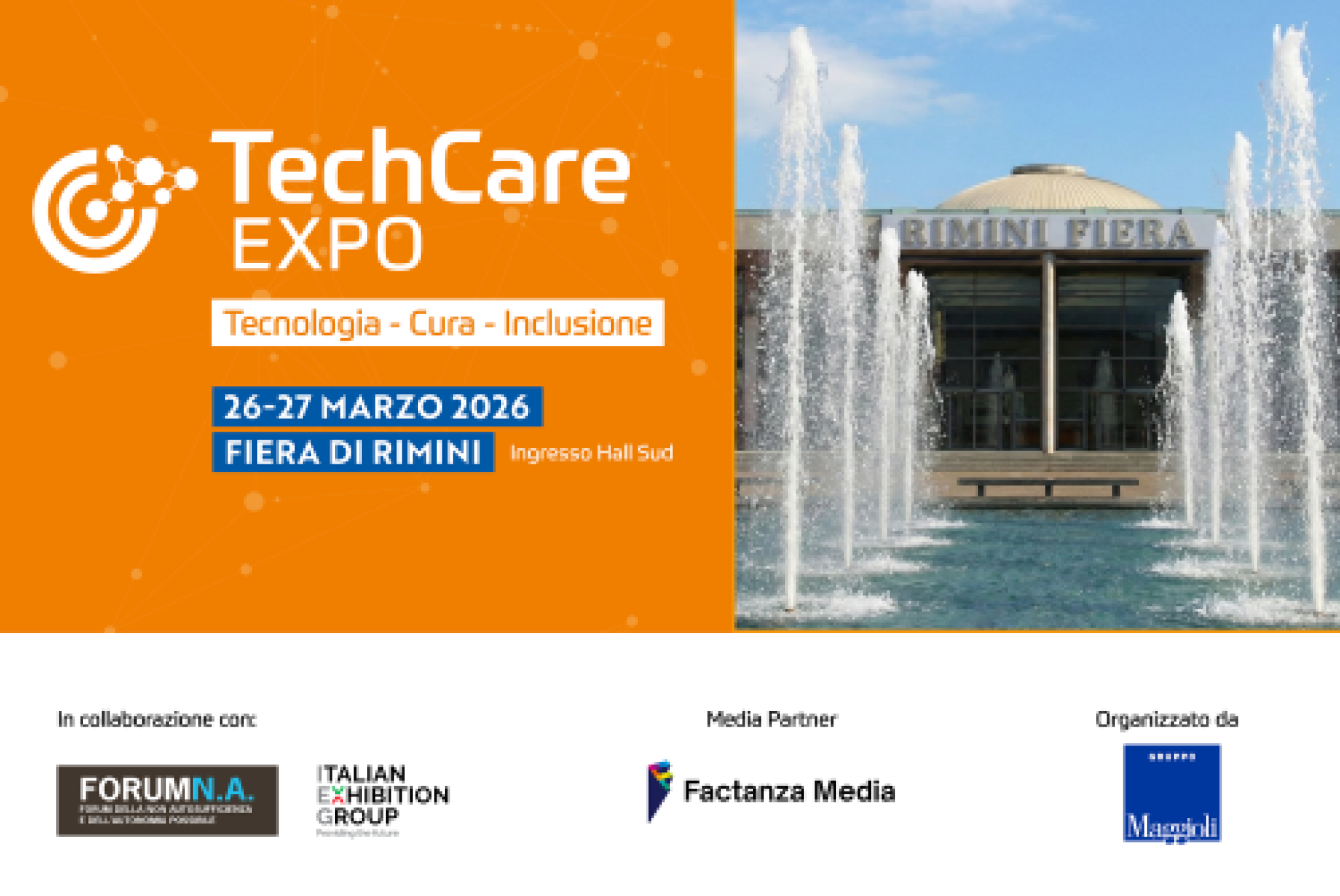 La prima edizione di “TechCare Expo” a Rimini