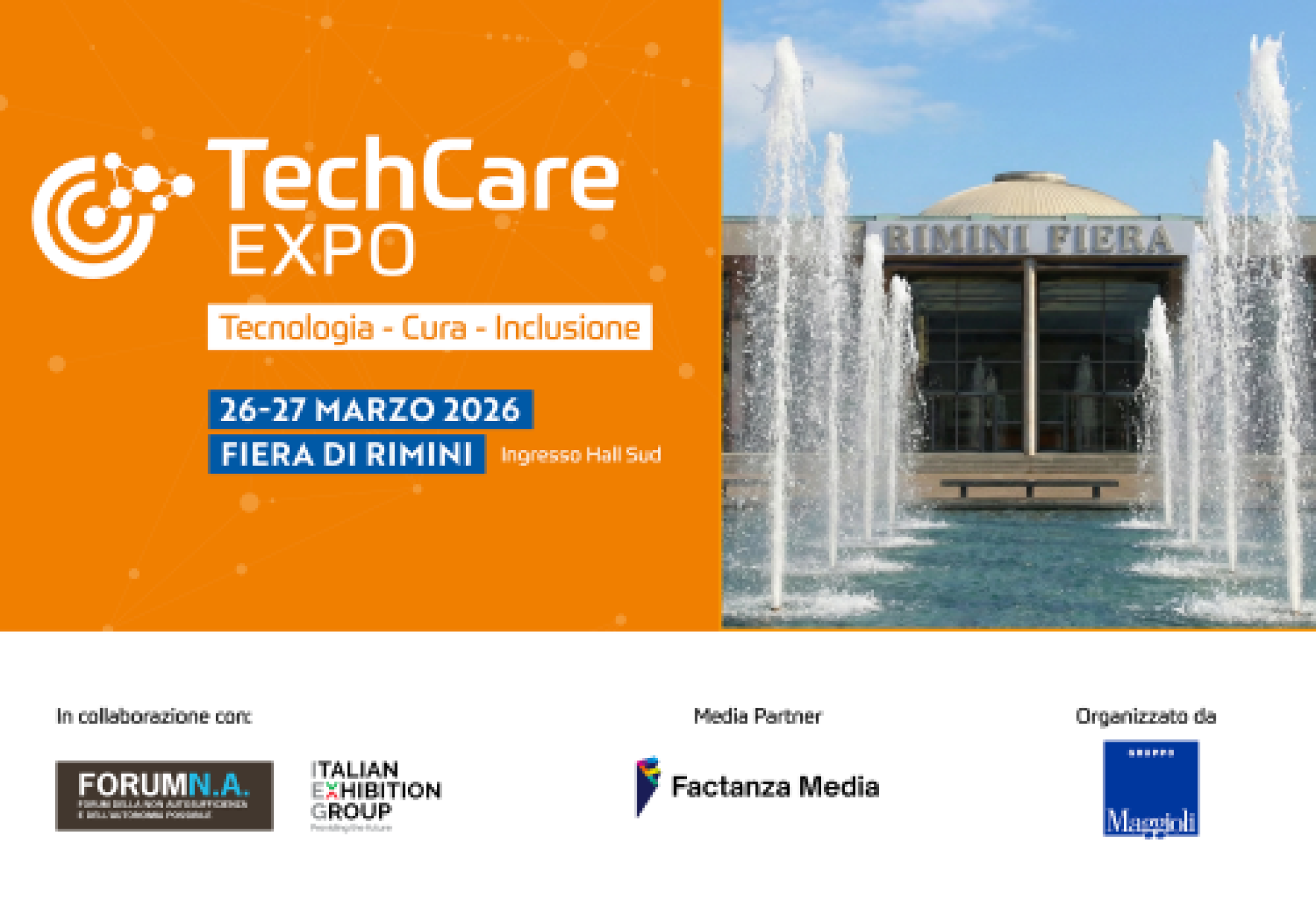 La prima edizione di “TechCare Expo” a Rimini