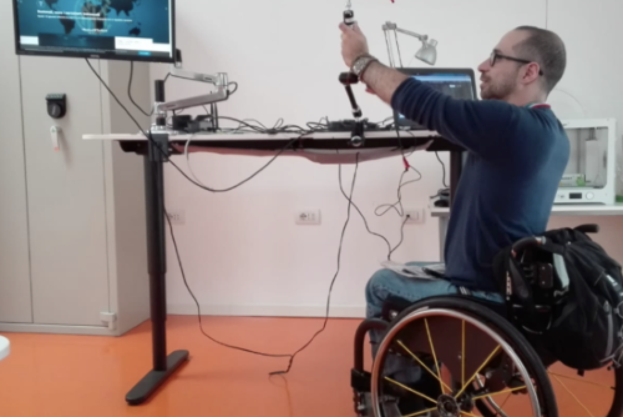 Utilizzo di tecnologie assistive a Spazio Vita Niguarda