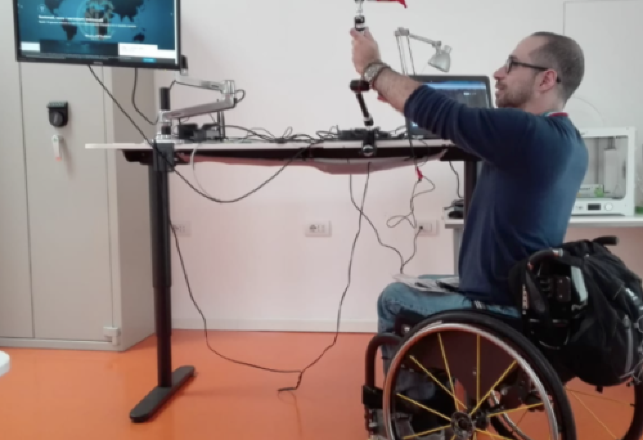 Utilizzo di tecnologie assistive a Spazio Vita Niguarda