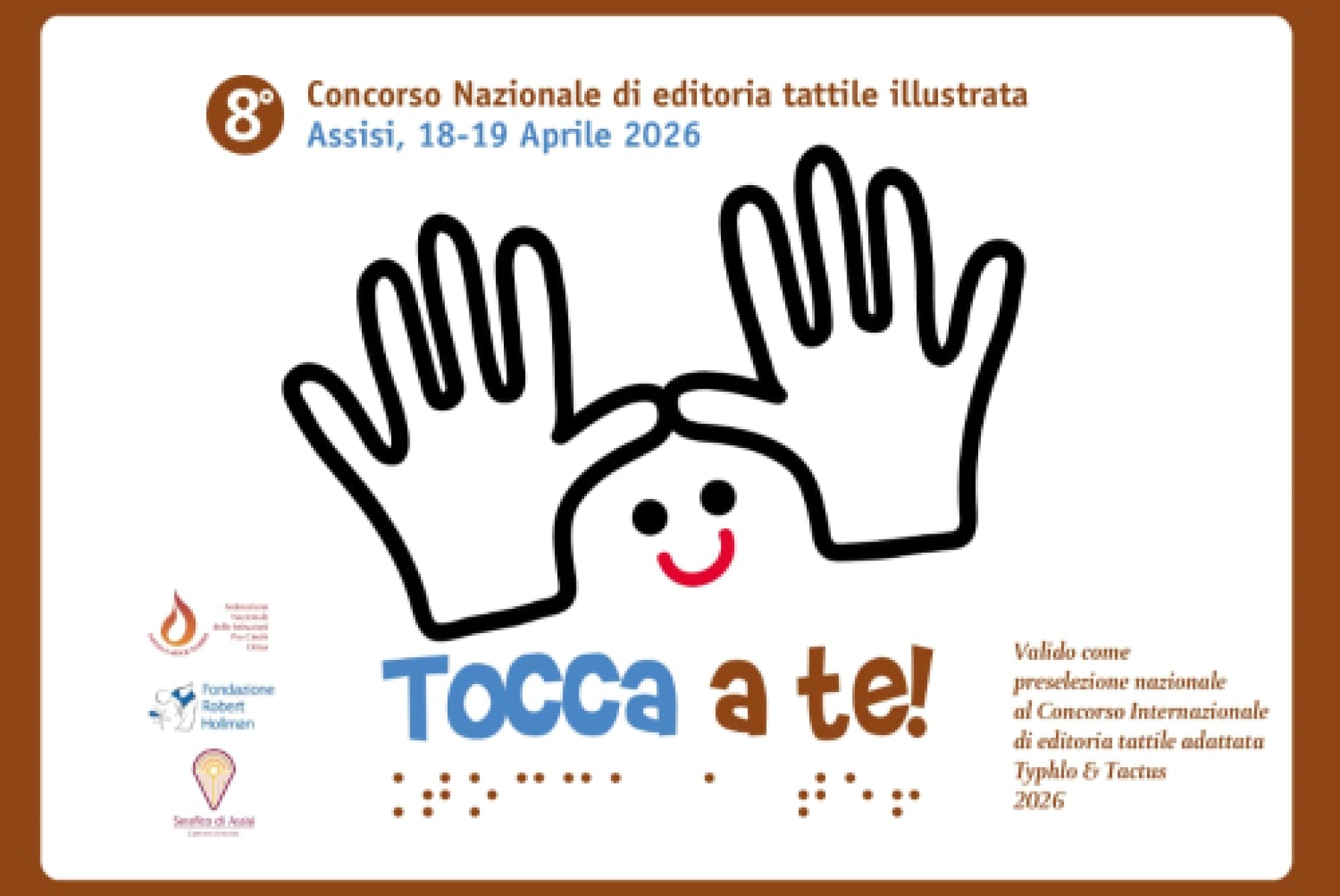 Realizzare un nuovo libro tattile illustrato: l’ottava edizione del concorso “Tocca a te!”
