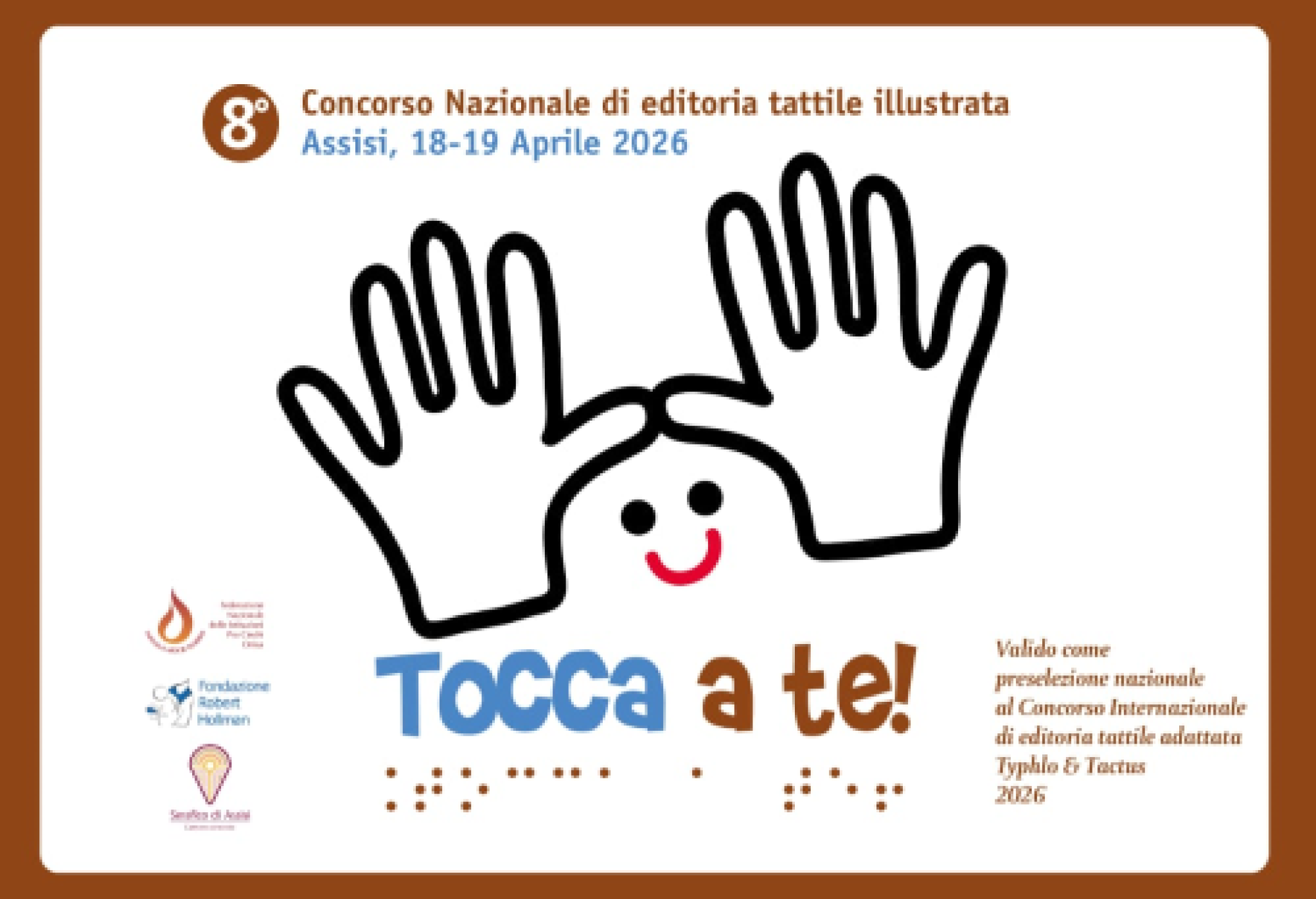 Realizzare un nuovo libro tattile illustrato: l’ottava edizione del concorso “Tocca a te!”