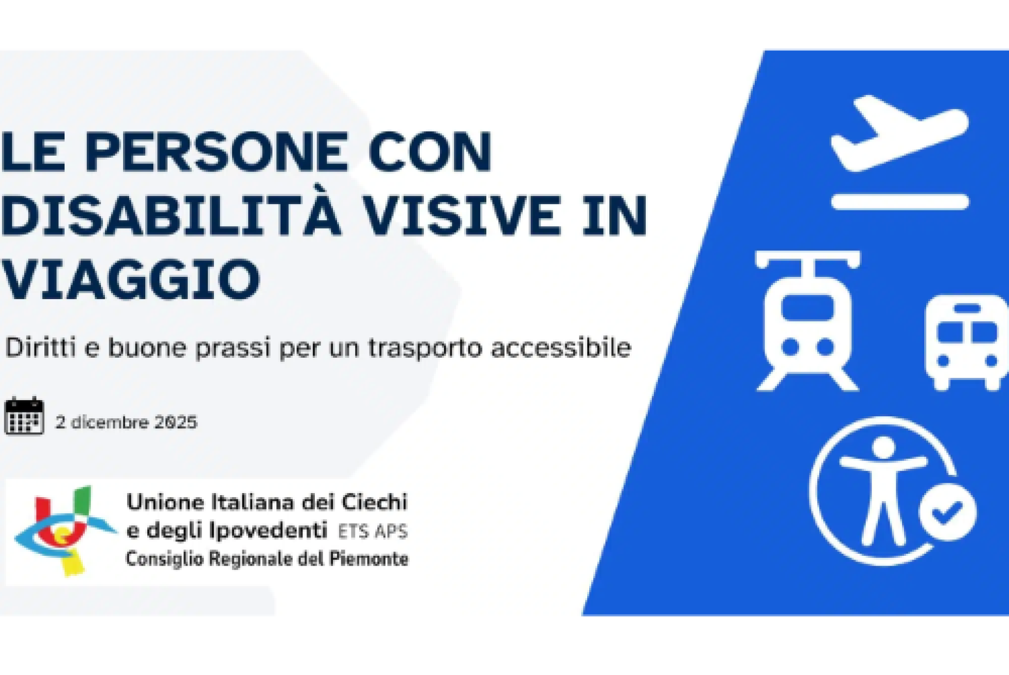 Le persone con disabilità visive in viaggio