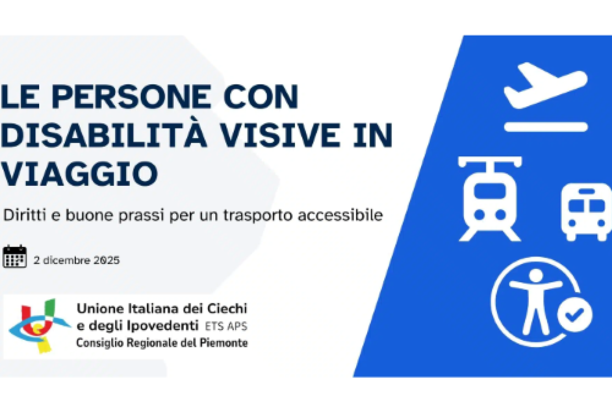 Le persone con disabilità visive in viaggio