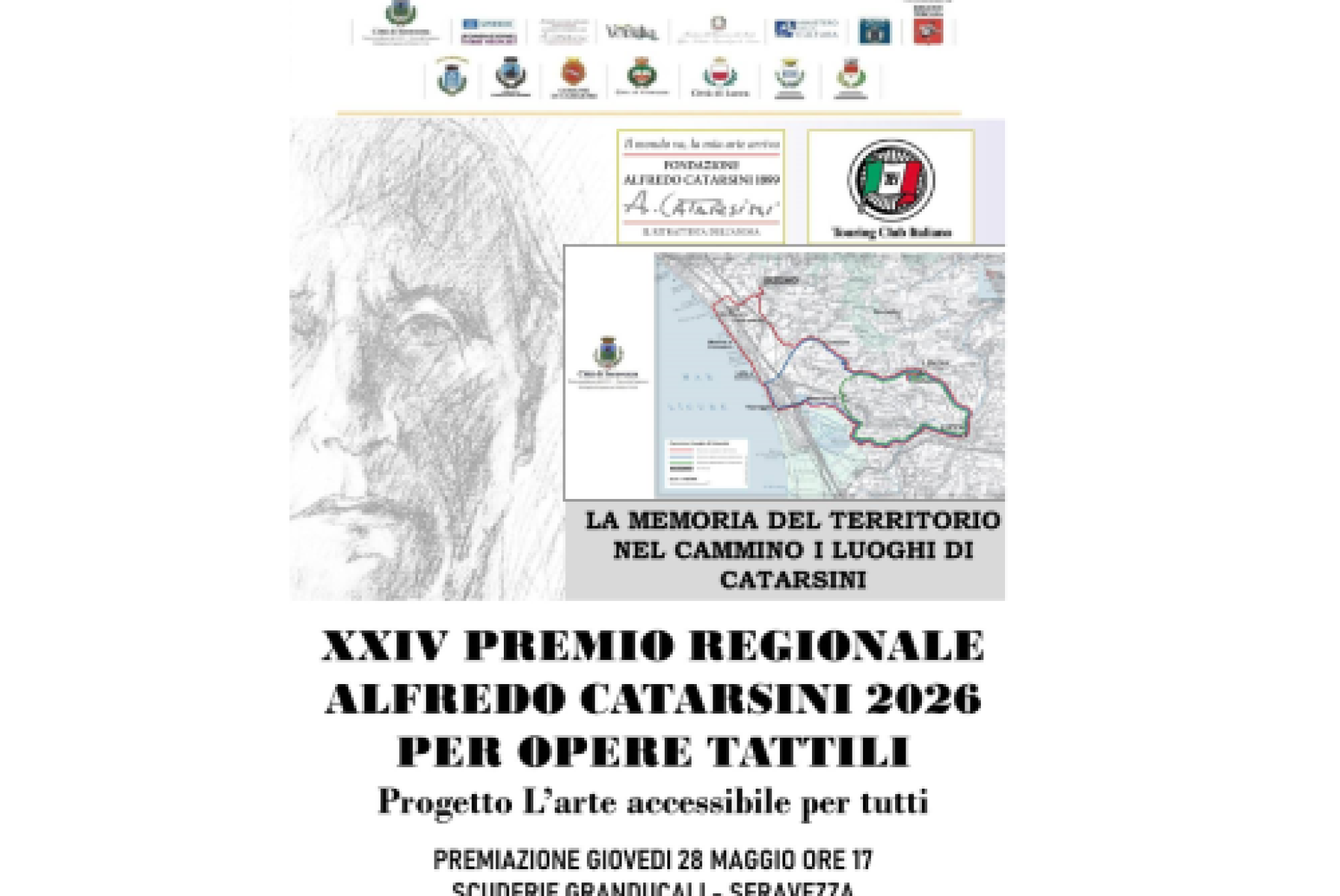 Il premio alle opere tattili che reinterpretano i dipinti di Alfredo Catarsini