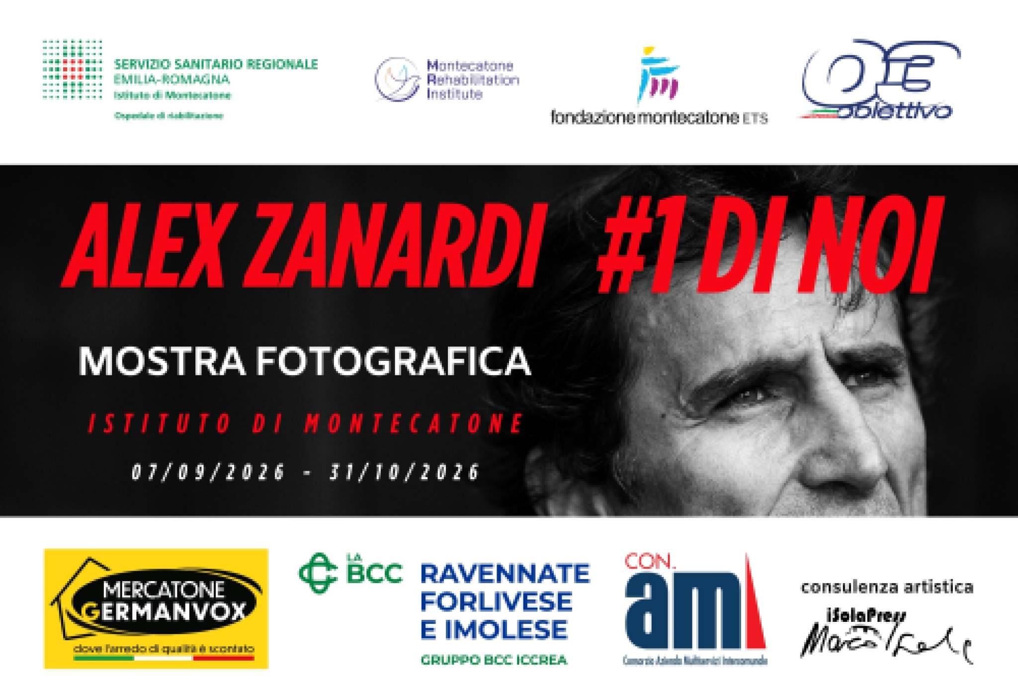“ALEX ZANARDI #1 DI NOI”: una mostra fotografica a Montecatone