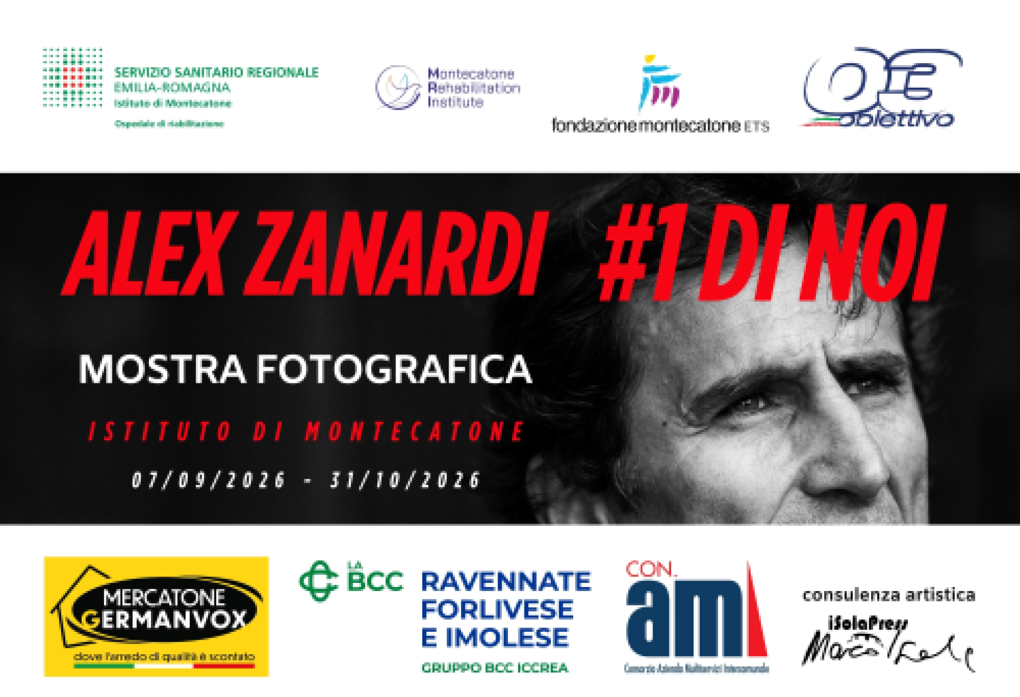 “ALEX ZANARDI #1 DI NOI”: una mostra fotografica a Montecatone